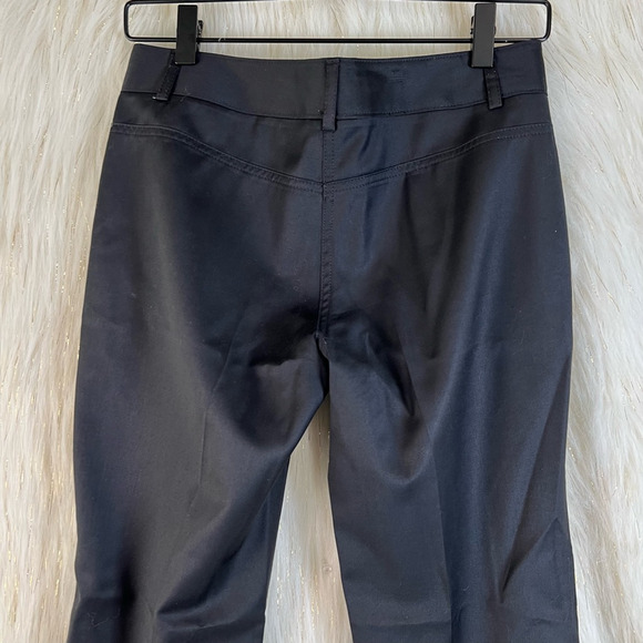 Theory Womens Dress Career Pants Black Mid Rise Stretch Pockets Wool Blend USA 0 - Picture 5 of 9